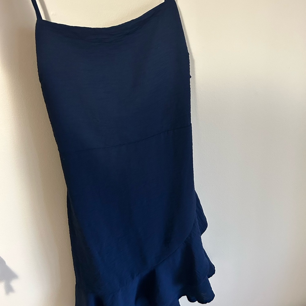 Elegant Navy Blue Women's Skirt